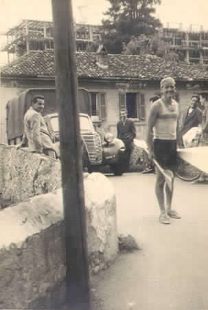 Canoista. Ponte Vecchio